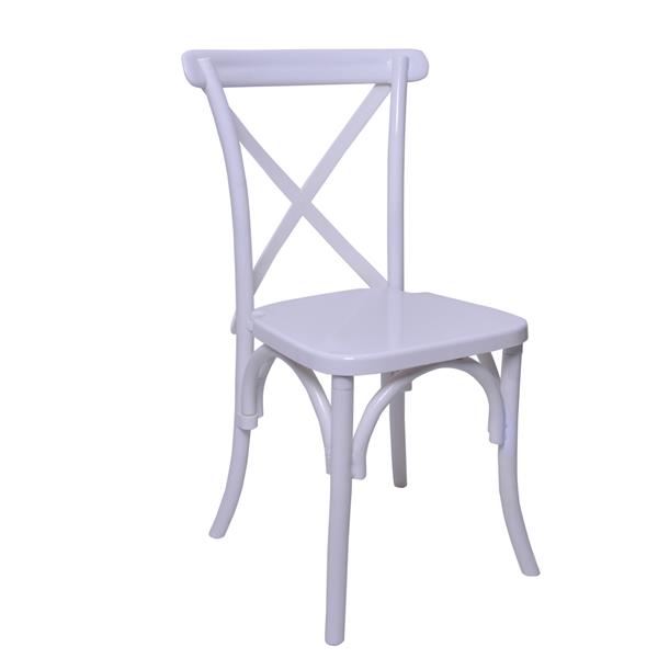 PP Resin Crossback Chair 